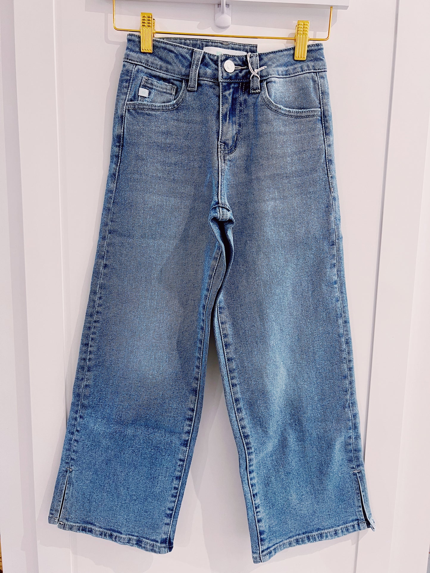 Light High Rise Wide Leg