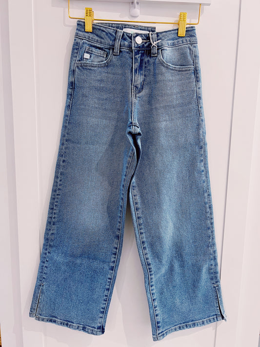 Light High Rise Wide Leg