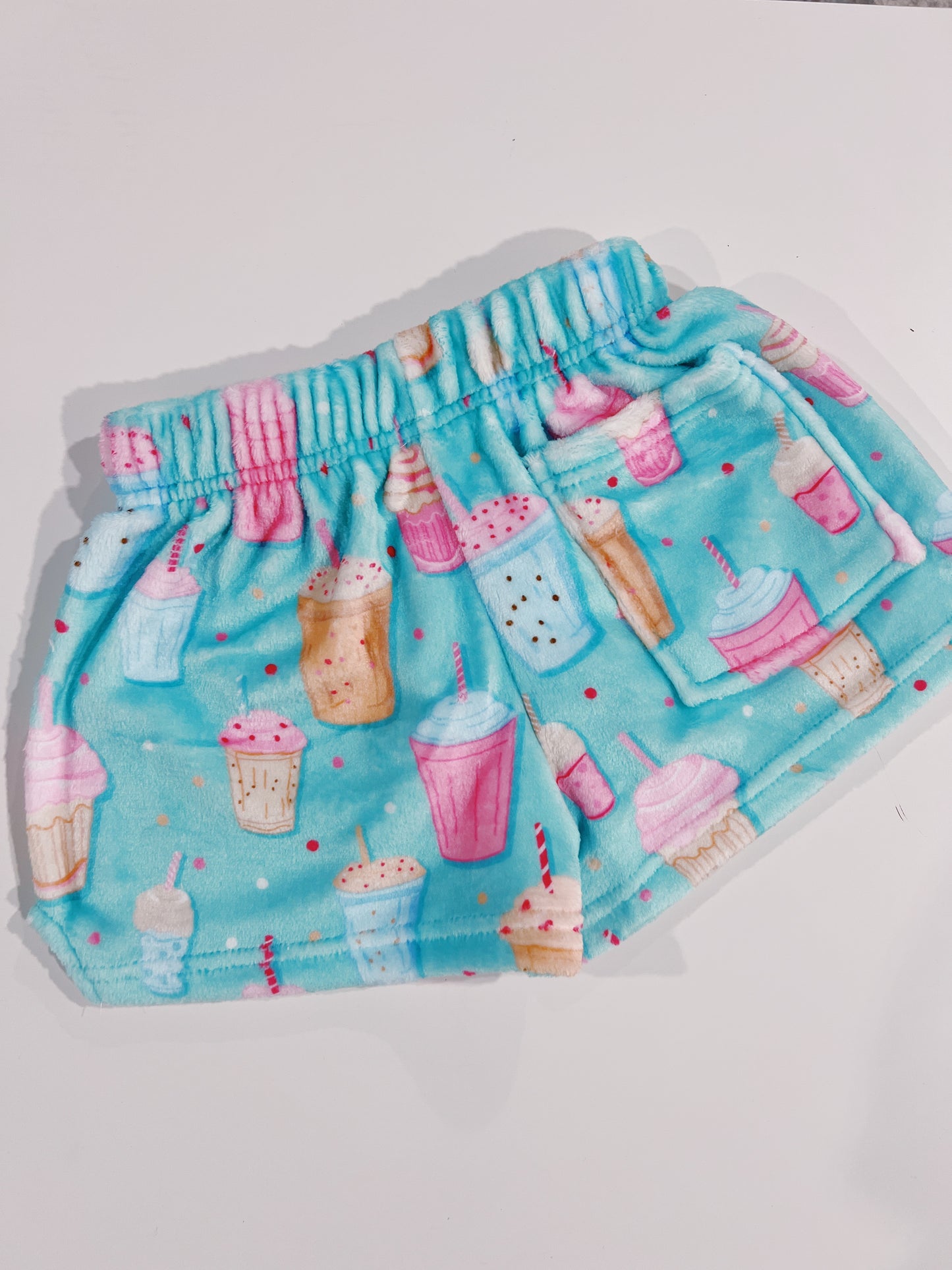 Milk Shake Plush Shorts