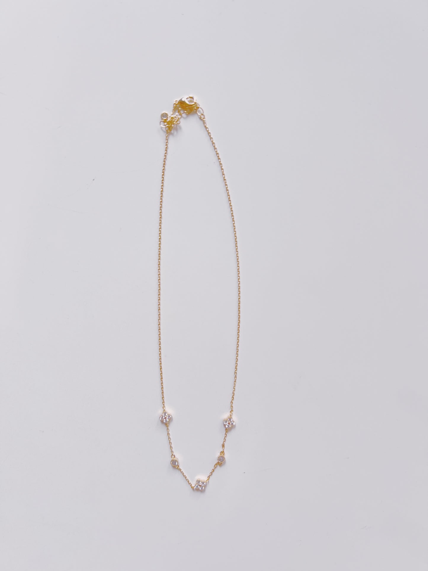 Crystal Linked Necklace