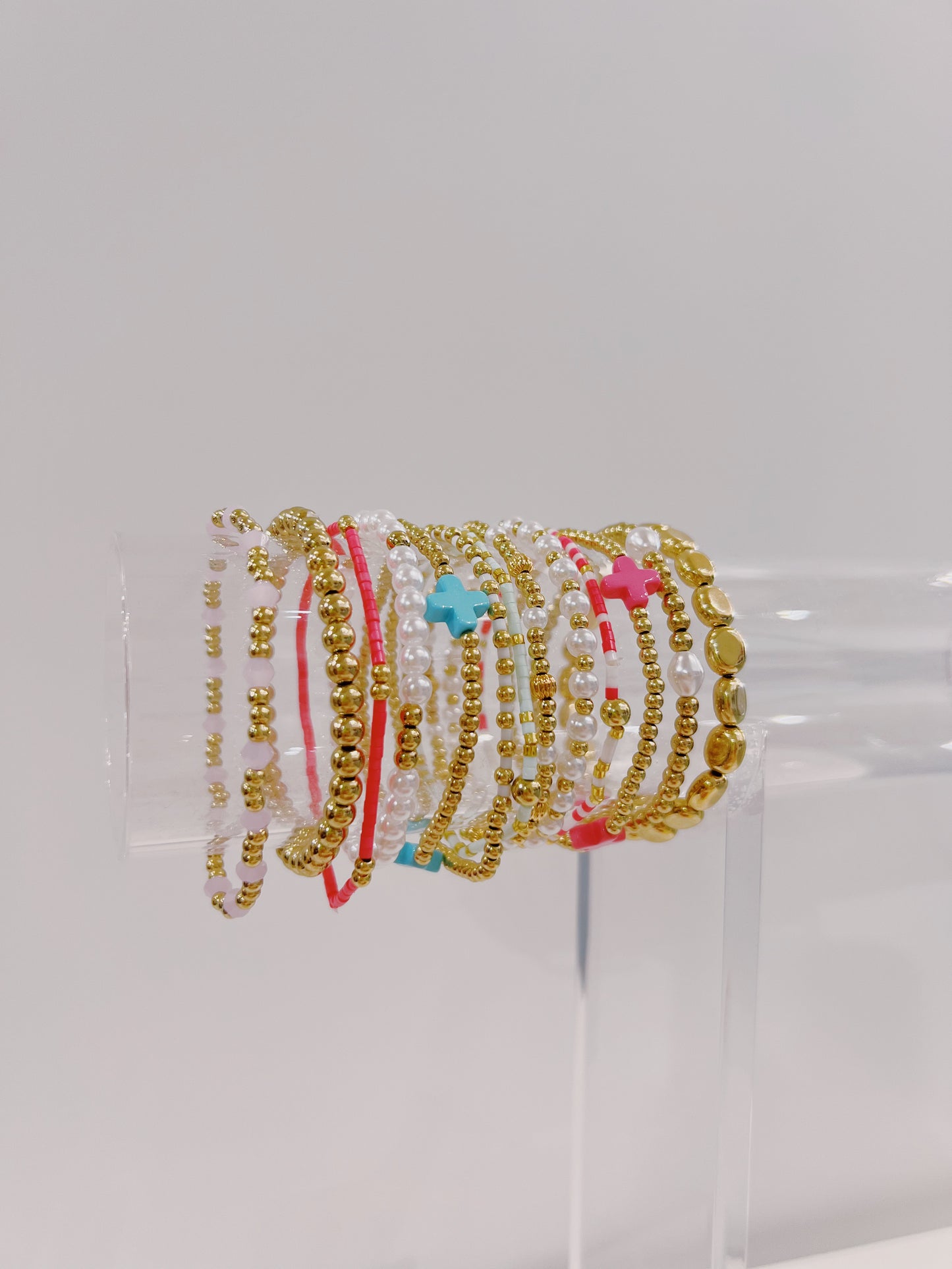 Cross Bracelet Stack
