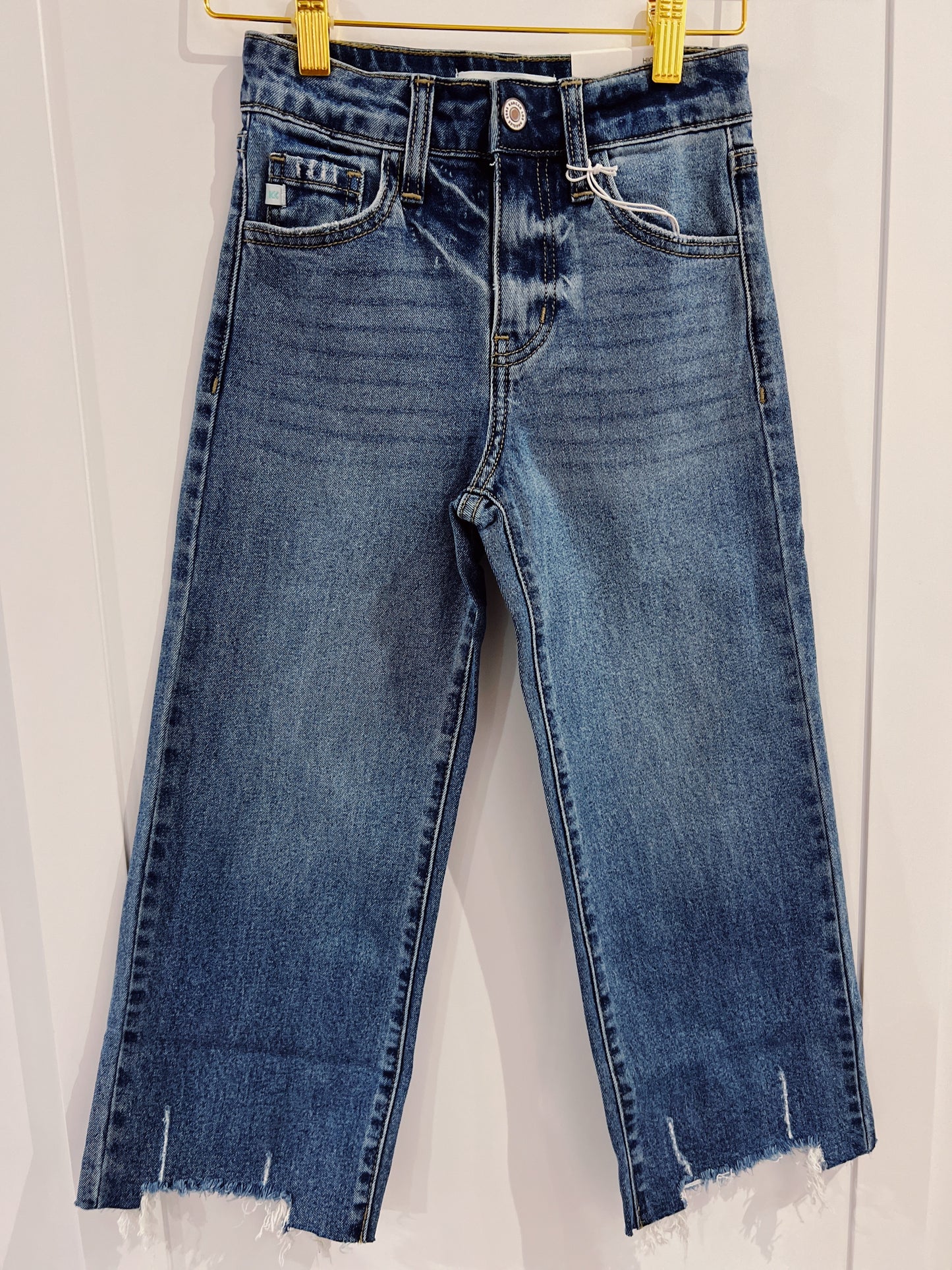 Kan Can Denim High Rise Wide Leg