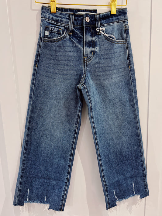 Kan Can Denim High Rise Wide Leg