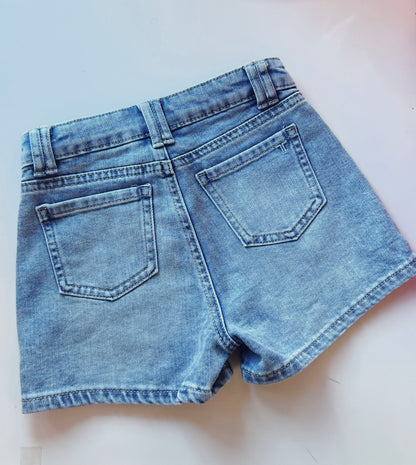 Indigo Denim Shorts