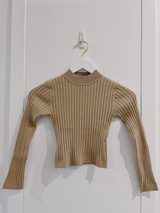 Mayoral Tan Mockneck