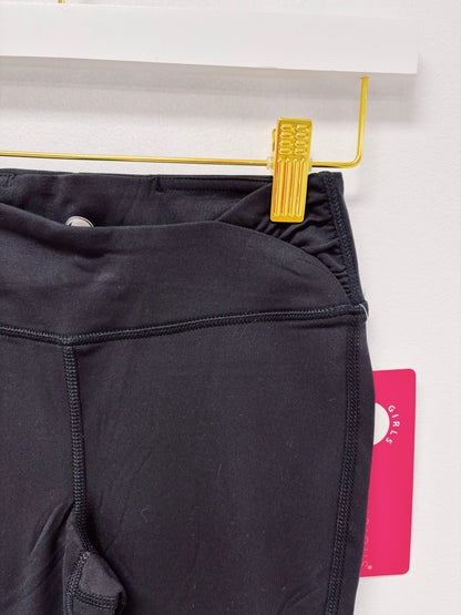 Black Lux High Rise Flared Pants