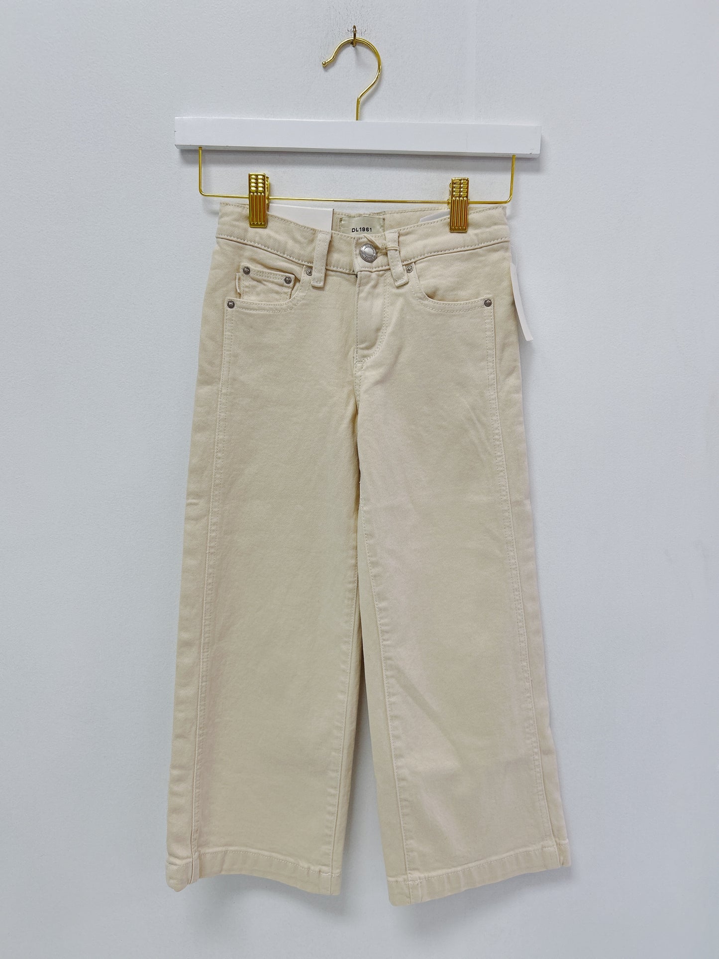 DL Ecru Nini Wide Leg Pant
