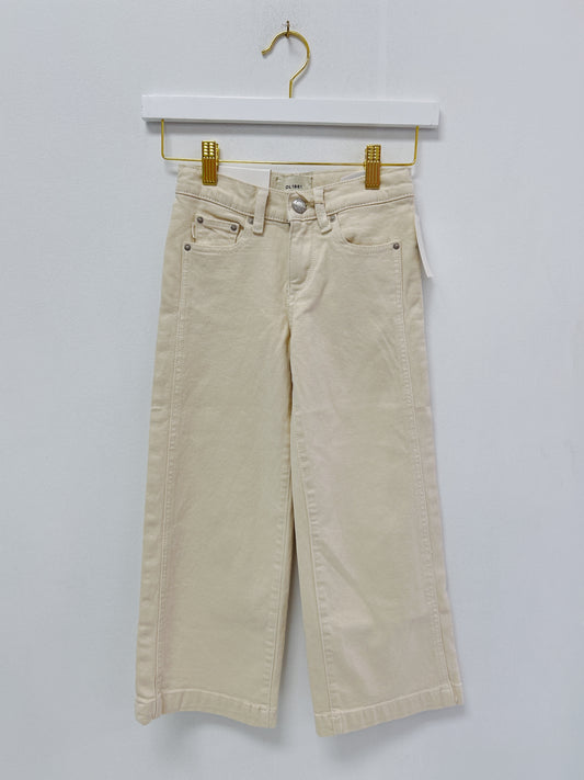 DL Ecru Nini Wide Leg Pant
