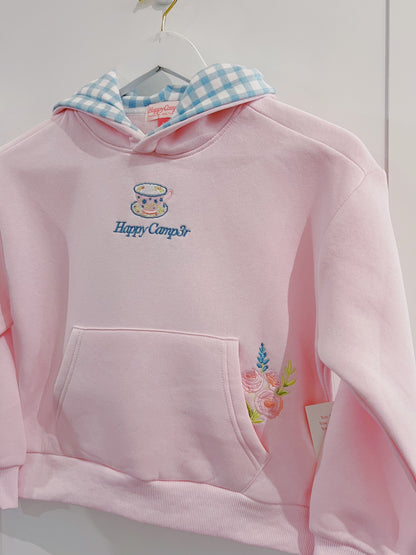 Happy Camp3r Baby Pink Pour Kindness Hoodie