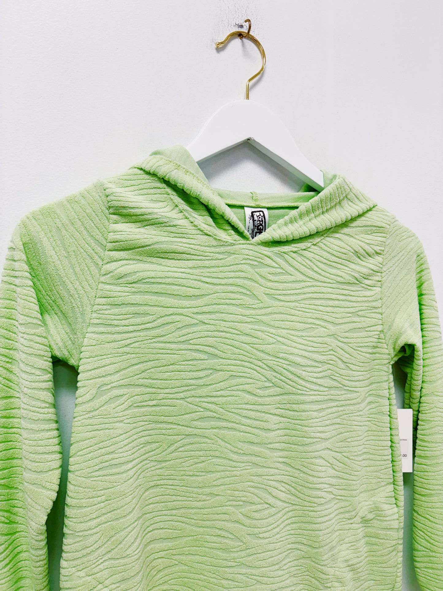 Erge Green Cloud Tie Dye Dress