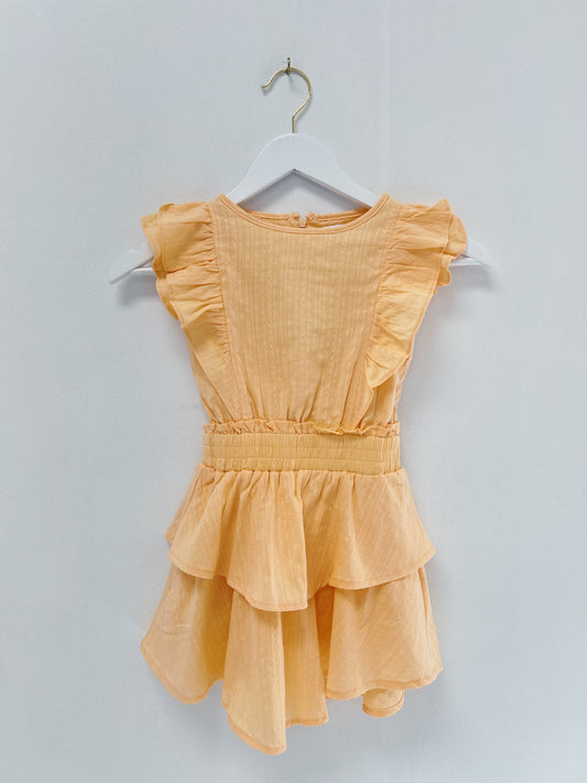 Pleat Dreamsicle Gigi Dress
