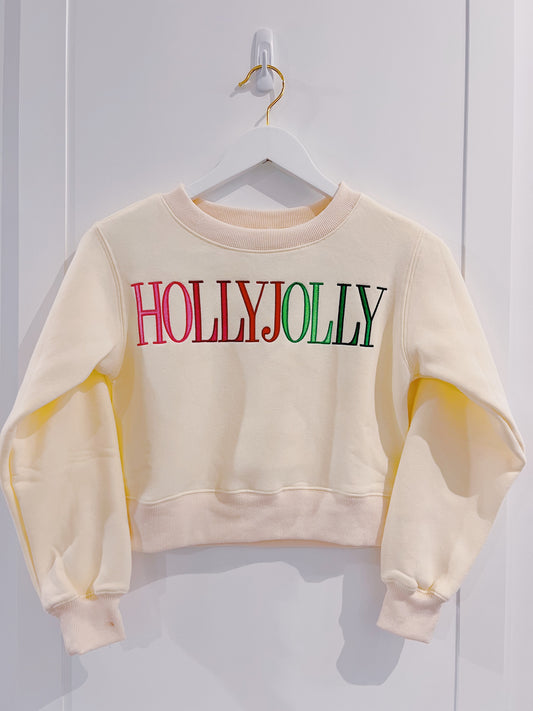 Peach Love Holly Jolly Sweatshirt