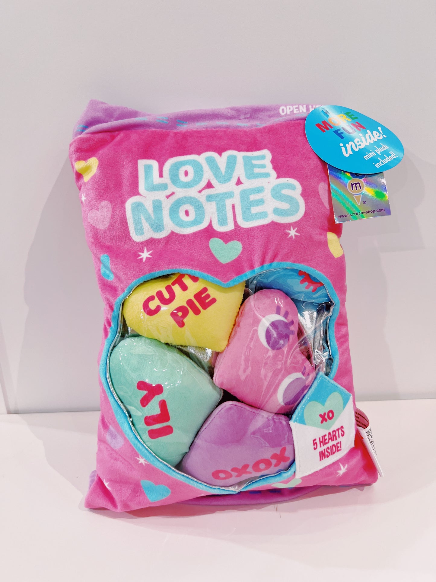 Iscream Love Notes Interactive Plush