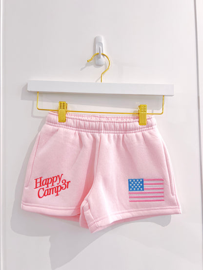 Pink Flag Core Shorts