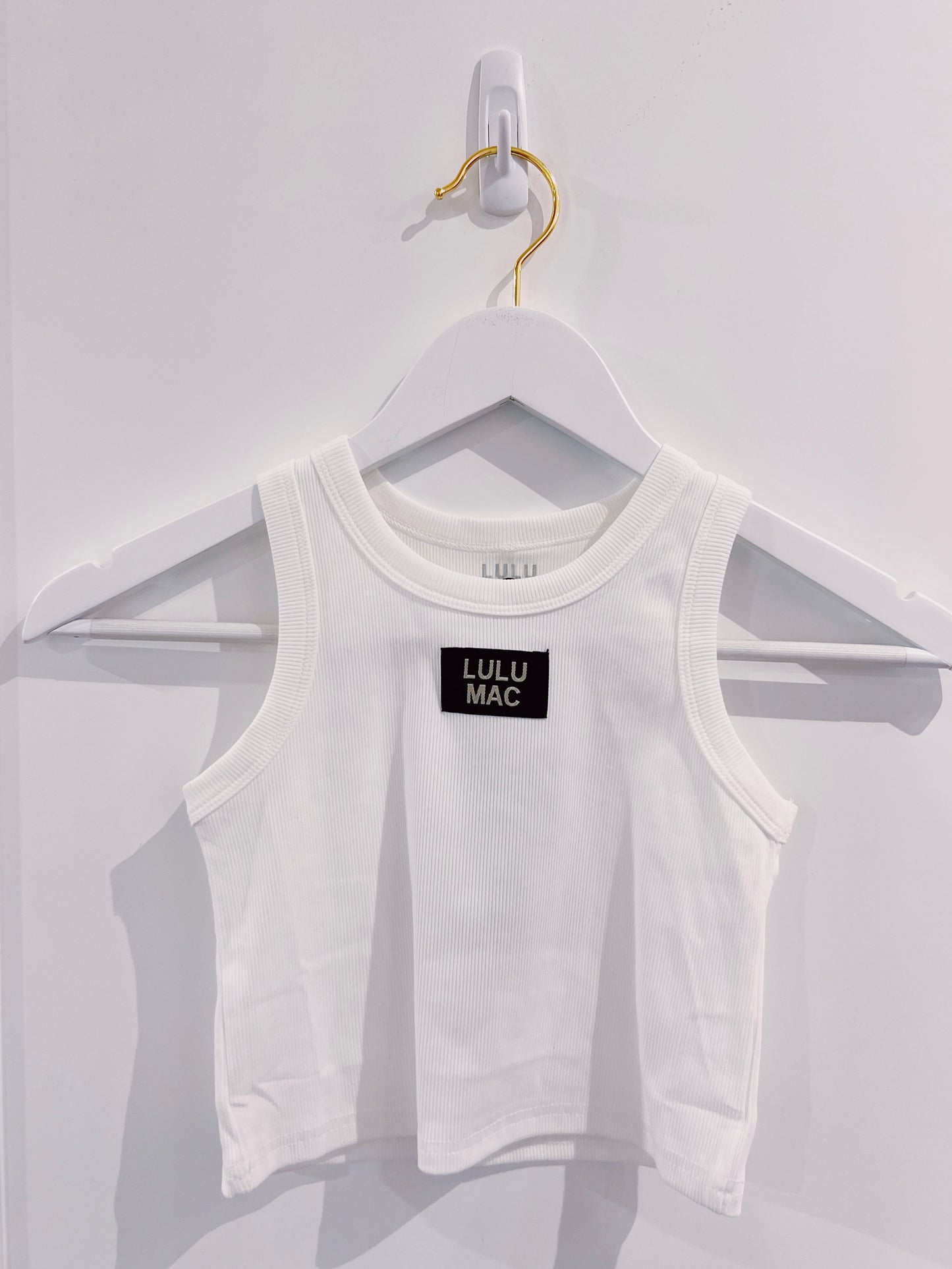 Lulu Mac White Tank