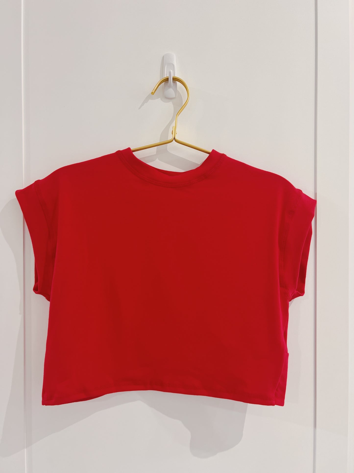 Open Back Top- Red