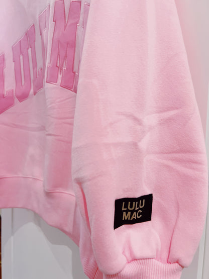 Lulu Mac Pink Sweatshirt
