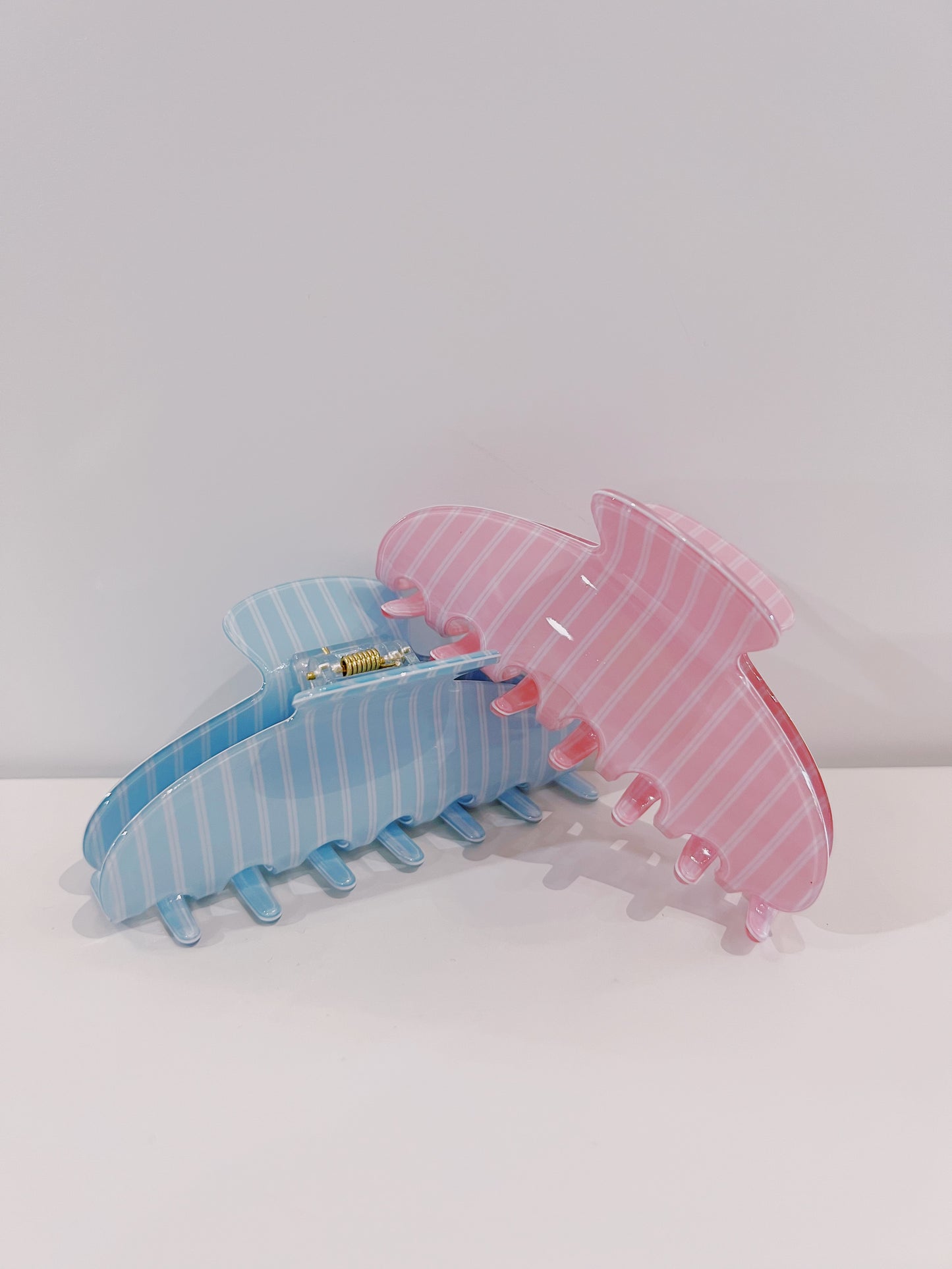 Pastel Stripe Hair Clip