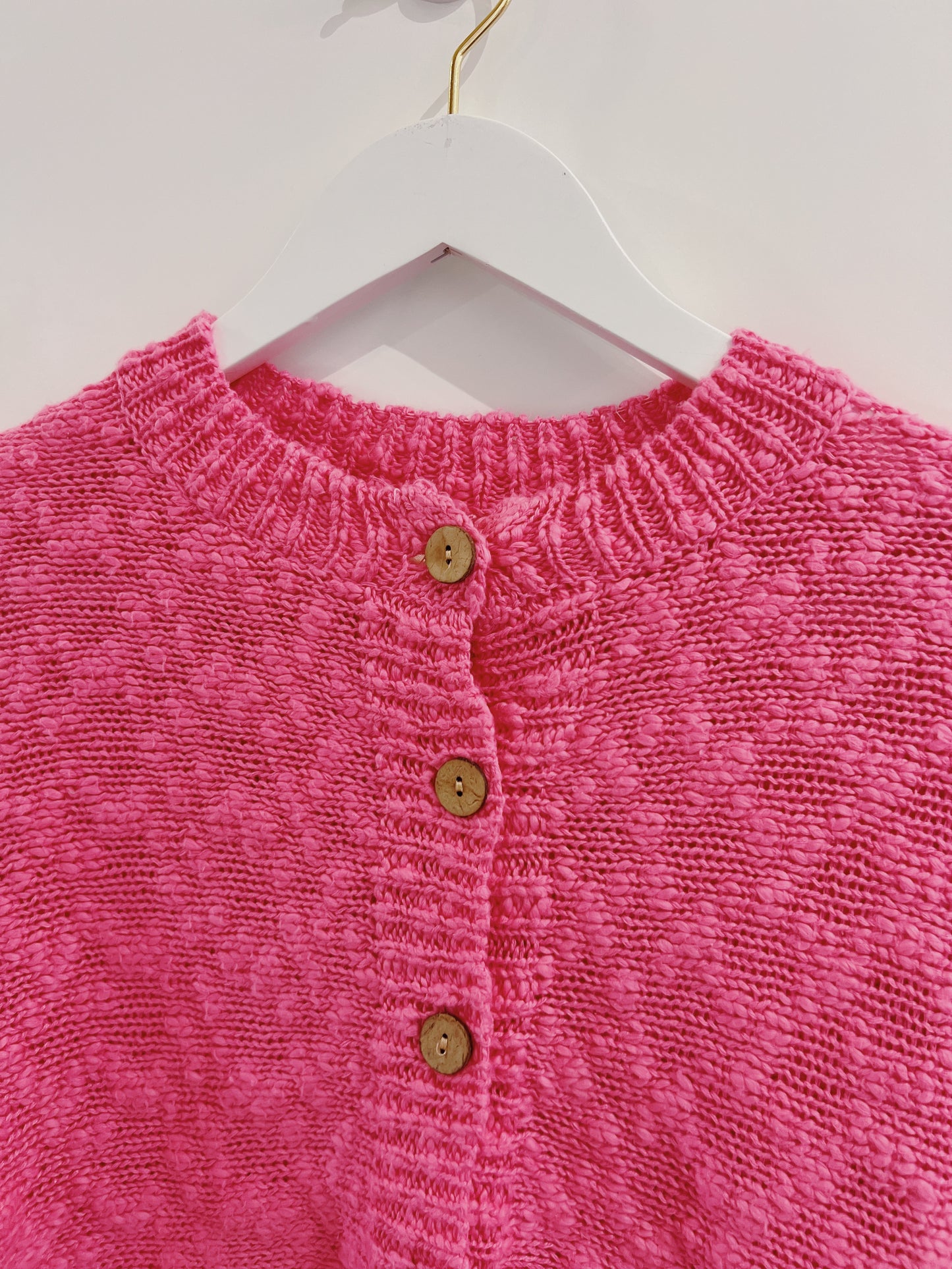 Peach Love Pink Bolero Cardigan