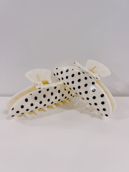 Polka Dot Hair Clip