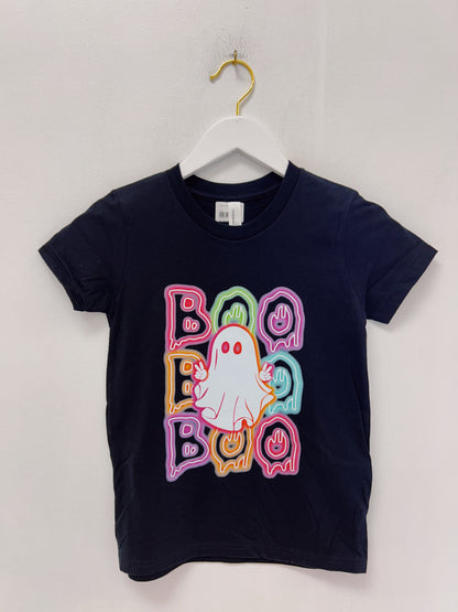 Black Neon BOO Graphic Tee