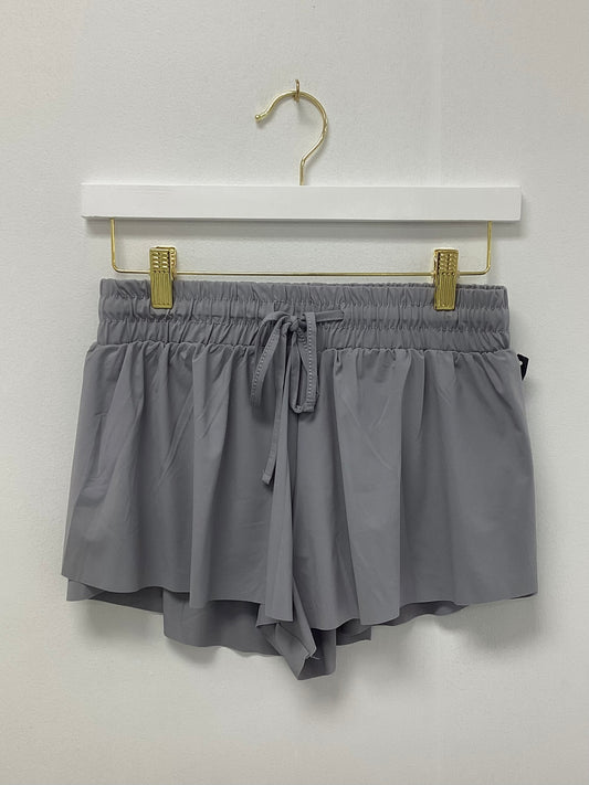 Adult Fly Away Shorts- Light Gray