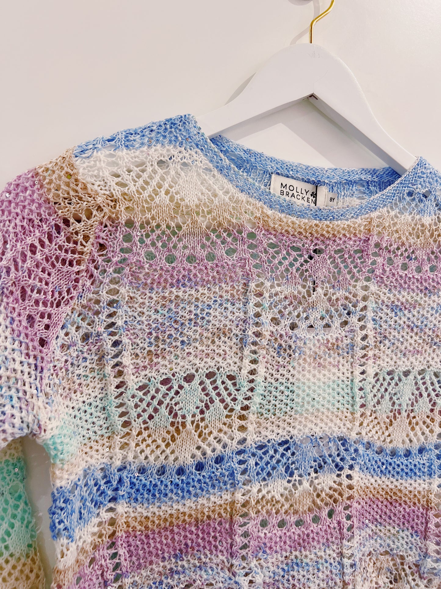 Molly Bracken Open Knit Sweater