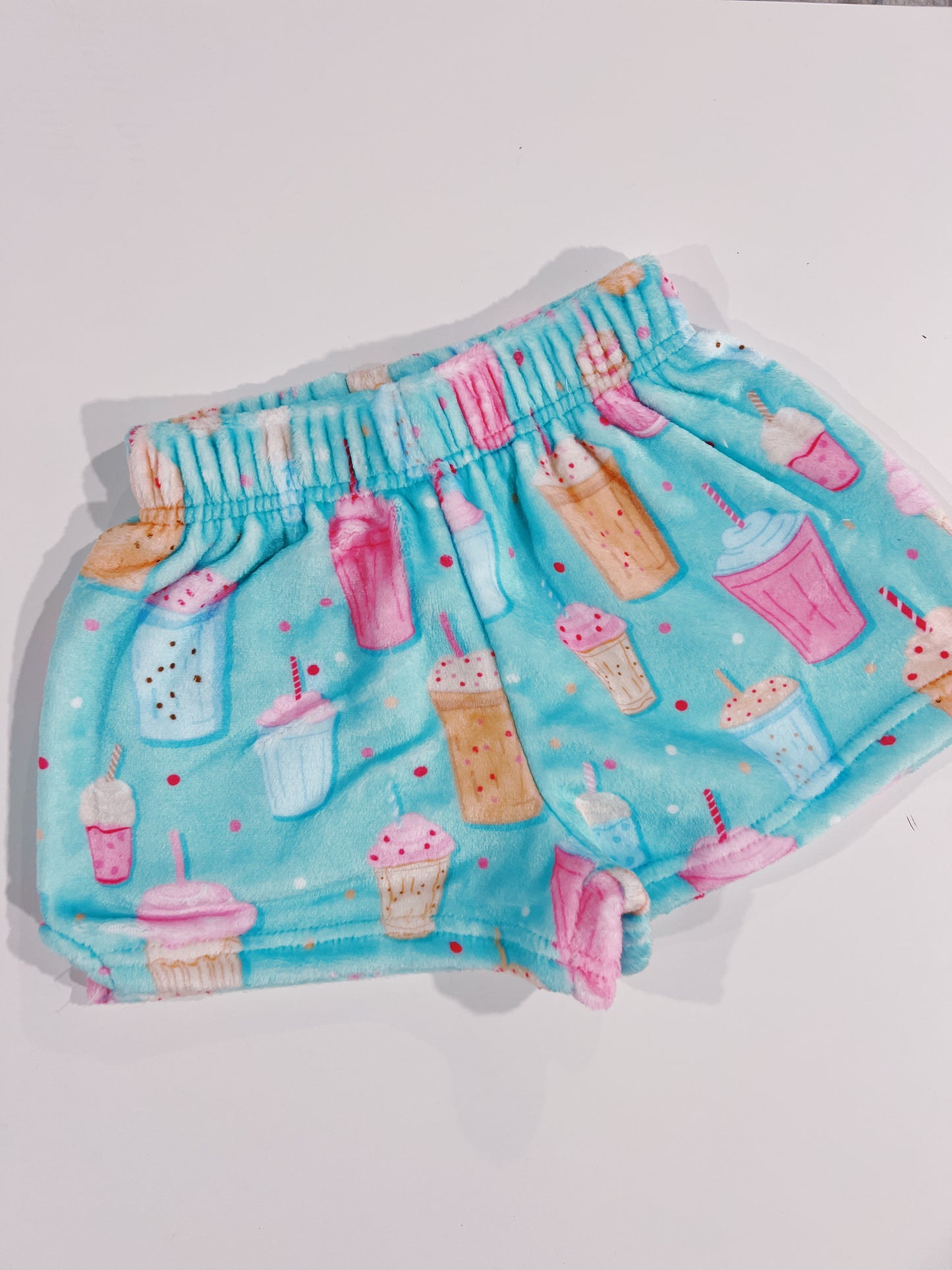 Milk Shake Plush Shorts
