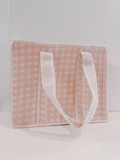 Small Quilted Tote