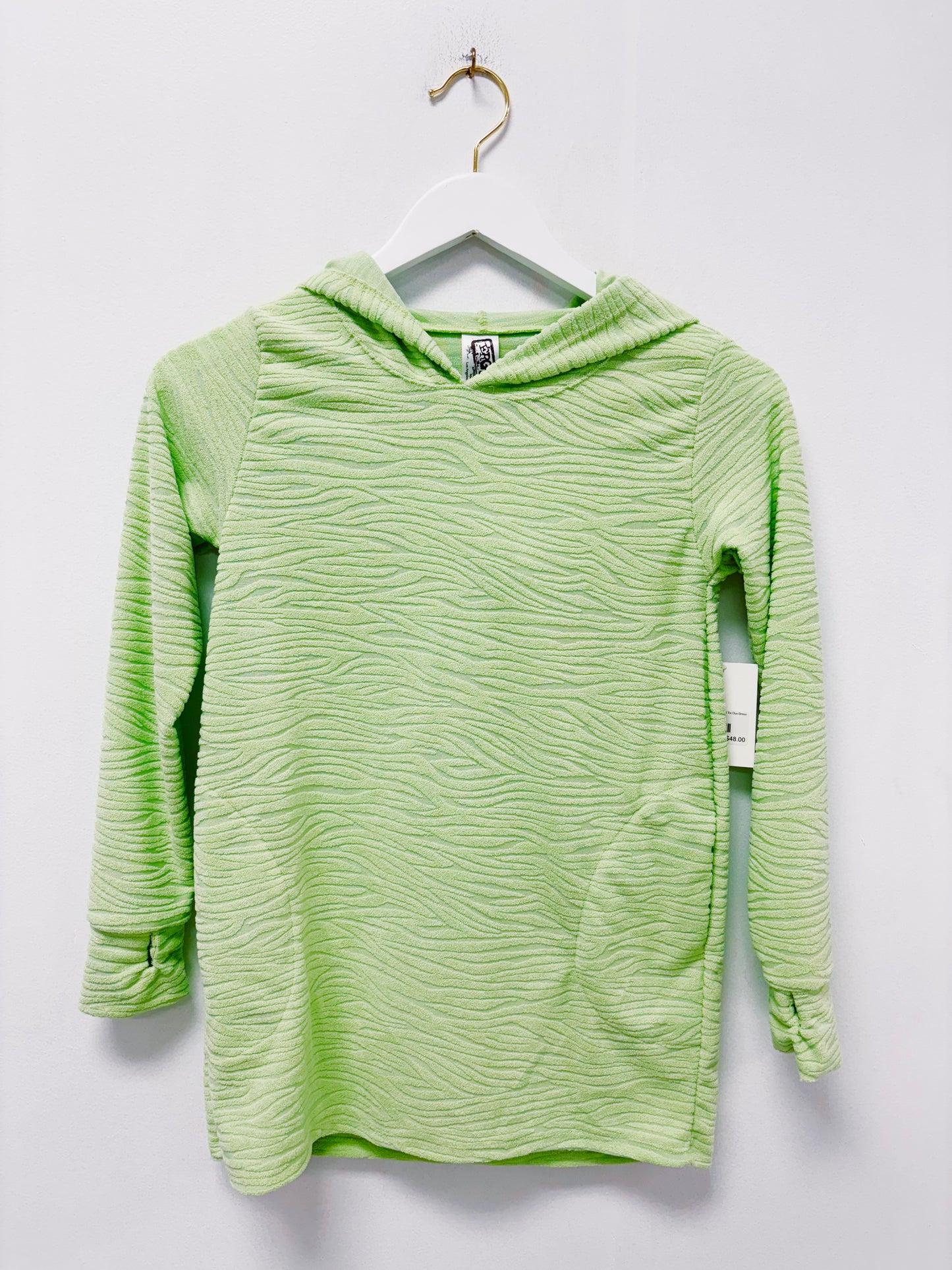 Erge Green Cloud Tie Dye Dress