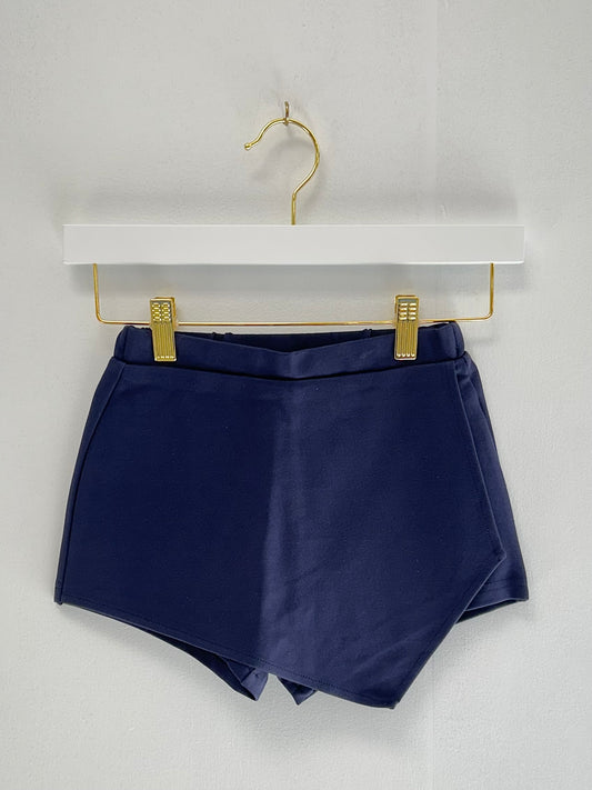 Pleat Navy Alden Skort