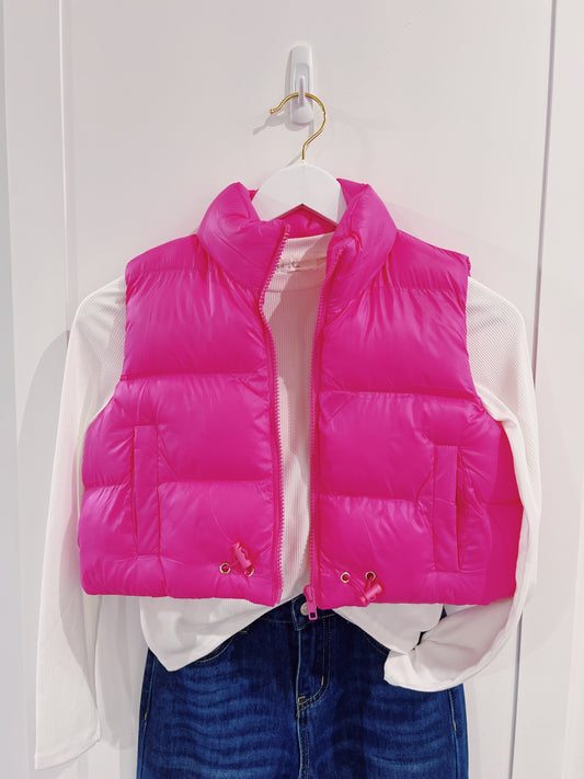 Love Daisy Neon Pink Vest