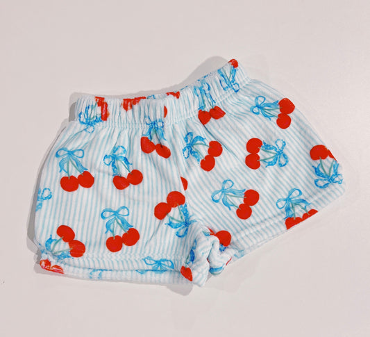 Cherry on Top Plush Shorts