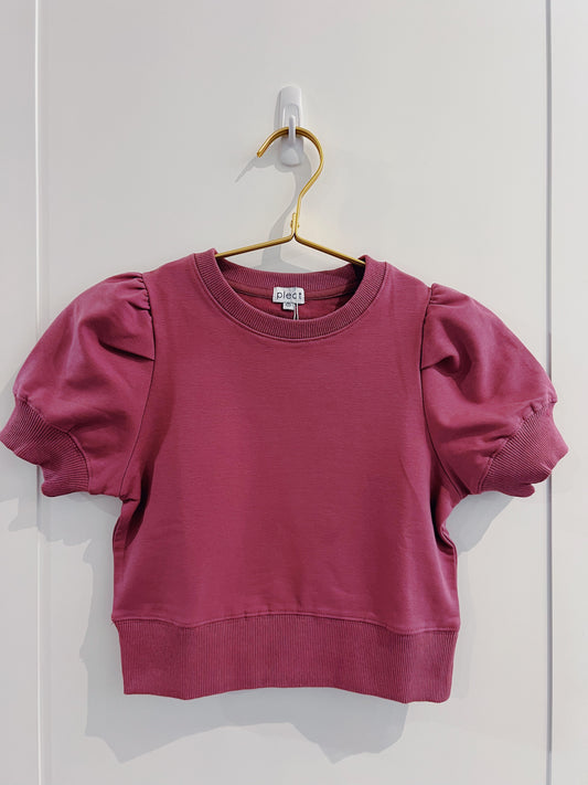 Pleat Rose Riley Sweatshirt