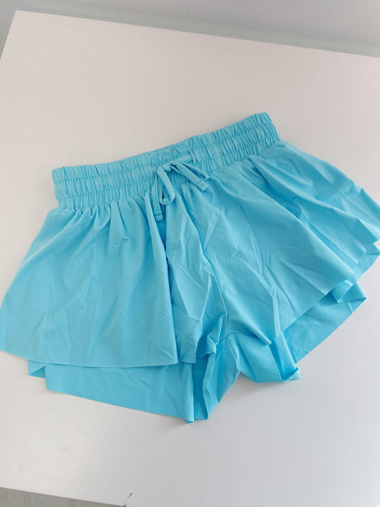 Fly Away Short- Baby Blue