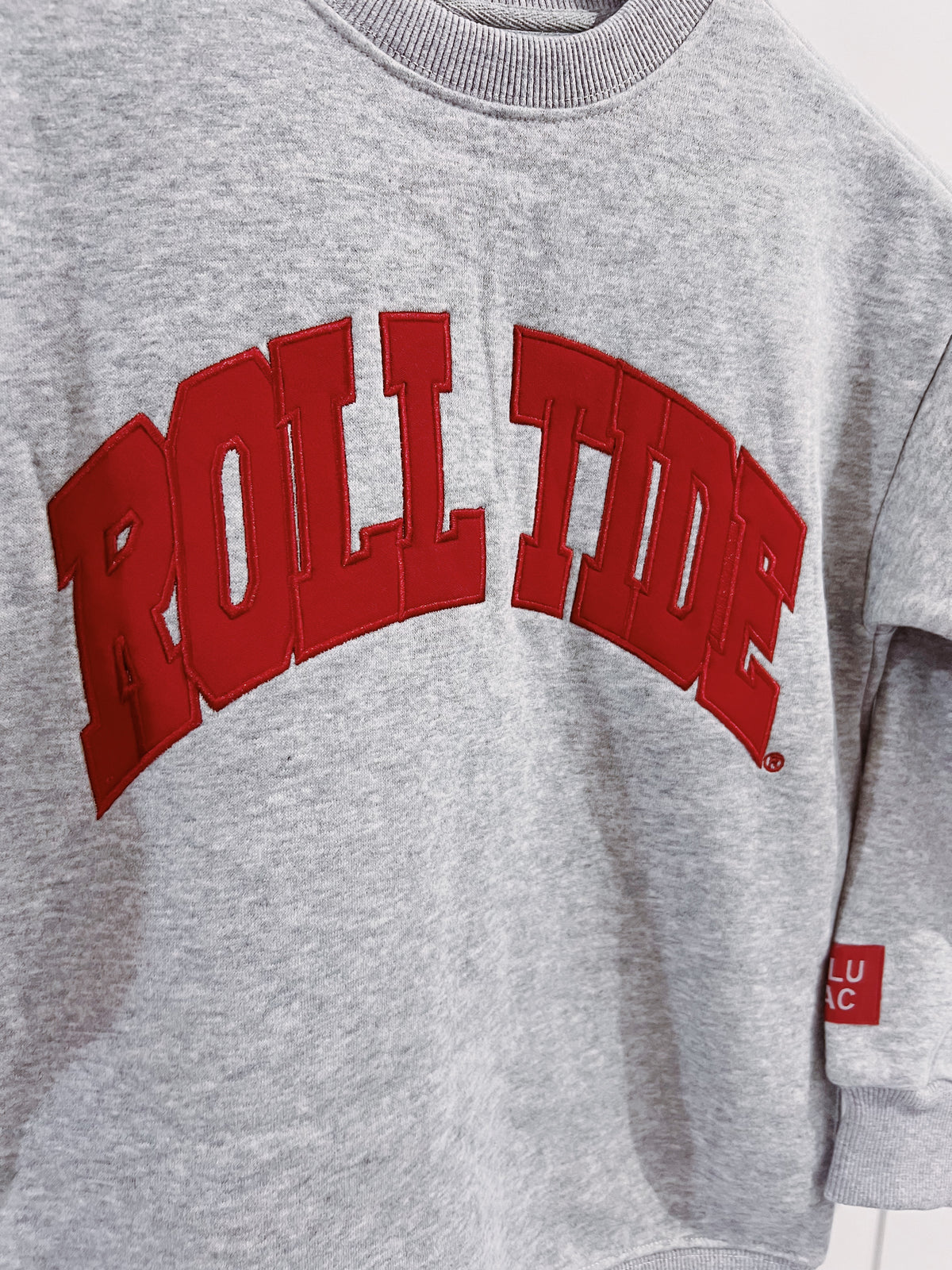 LuLu Mac Youth Grey Roll Tide Sweatshirt
