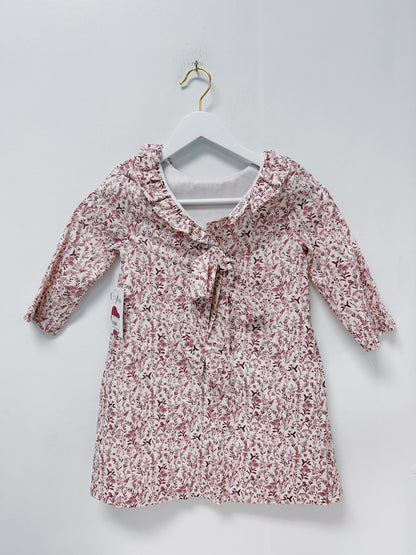 Gabby Printed Shirred Sophie Dress