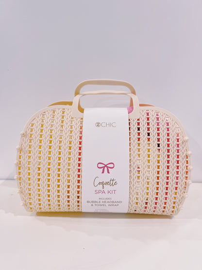 Bow Headband & Towel Wrap Set