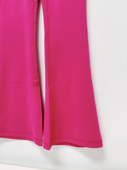 Raspberry Rose Softlux Flared Pants