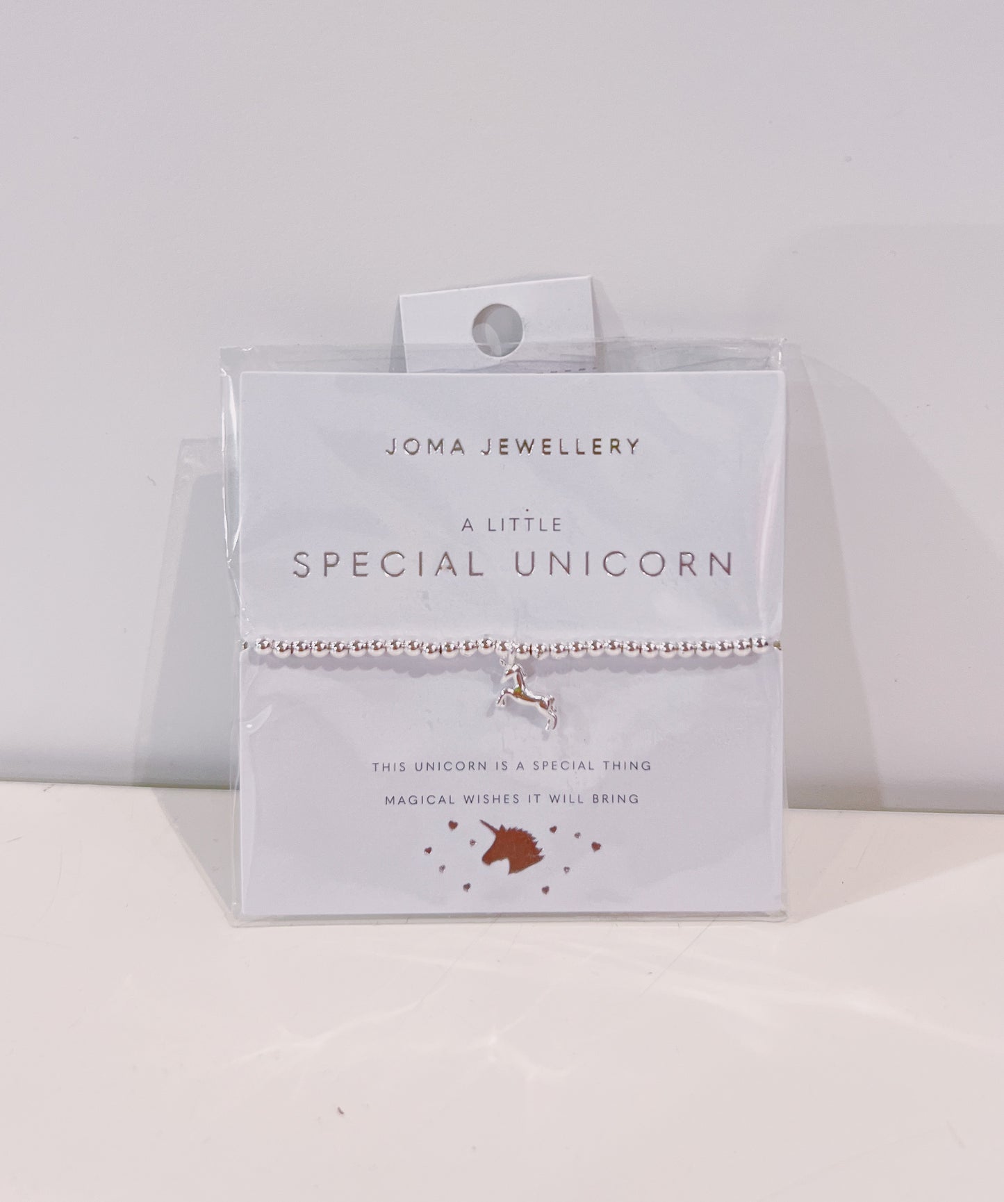 A Little Silver Special Unicorn Bracelet