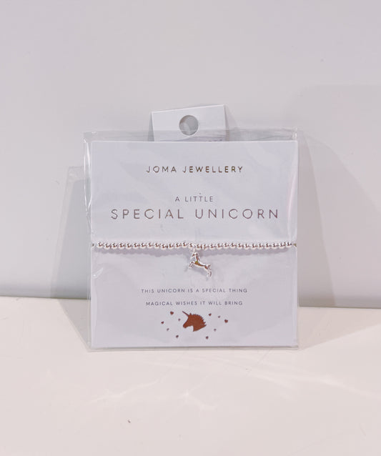 A Little Silver Special Unicorn Bracelet
