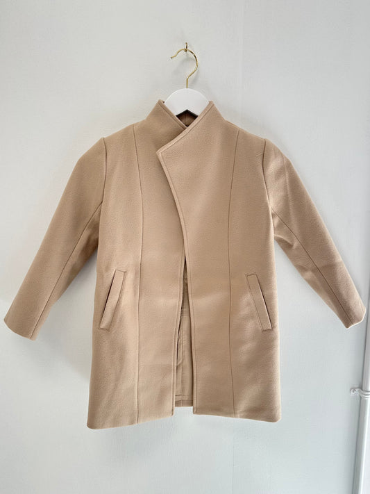 Pleat Latte Feeney Coat