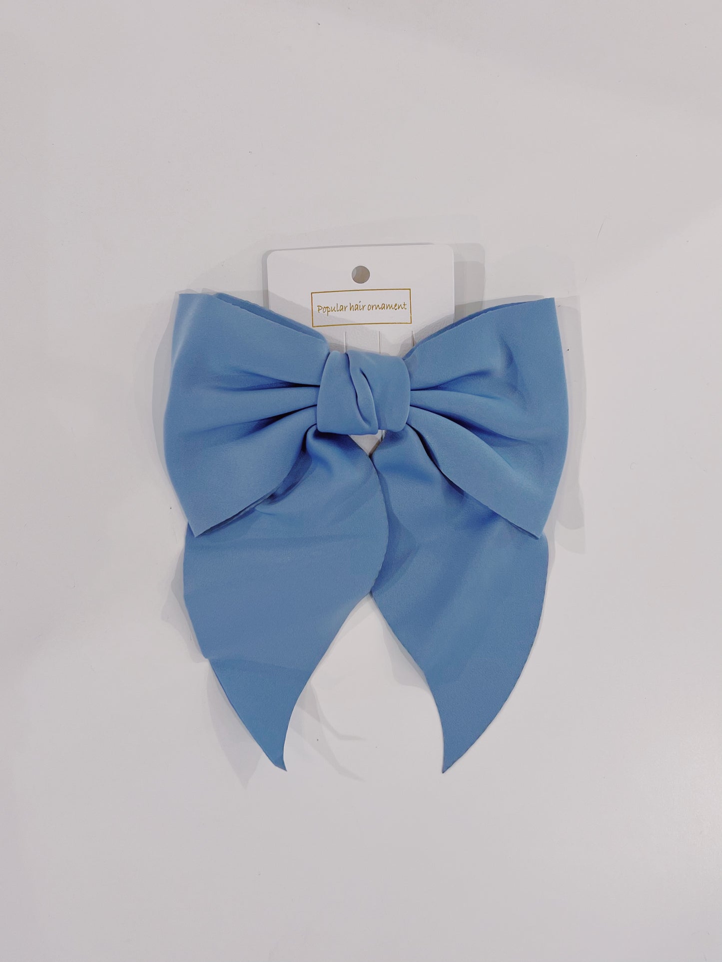 Dusty Blue Bow
