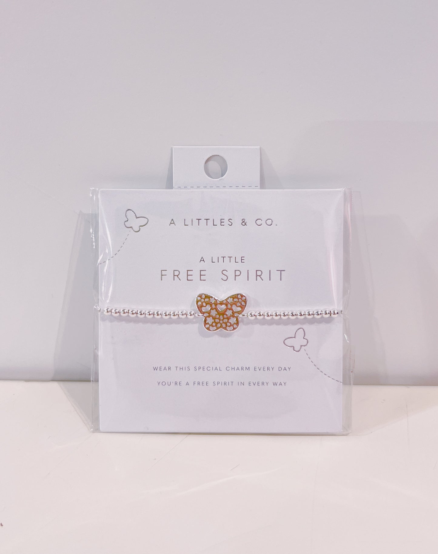 A Little Silver/Rose Gold Free Spirit Bracelet
