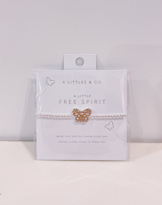 A Little Silver/Rose Gold Free Spirit Bracelet