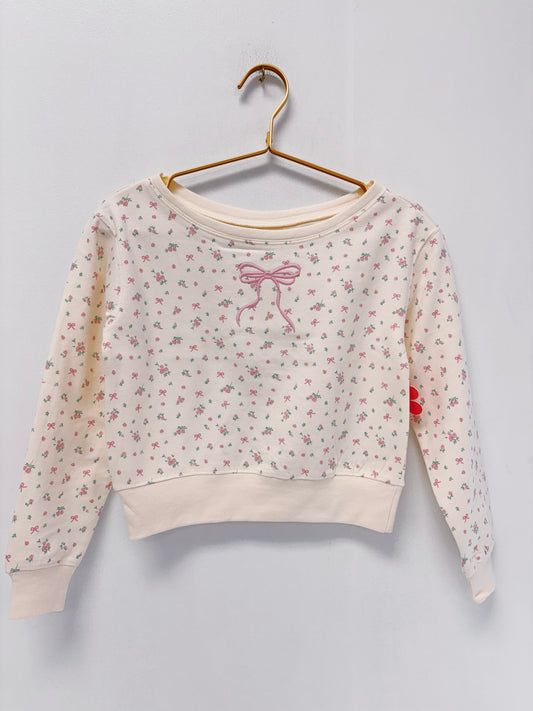 Paper Flower Gardenia You Were Created for Great Things Sweatshirt