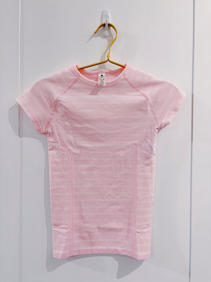 Festival Bloom Stripe Seamless S/S Top