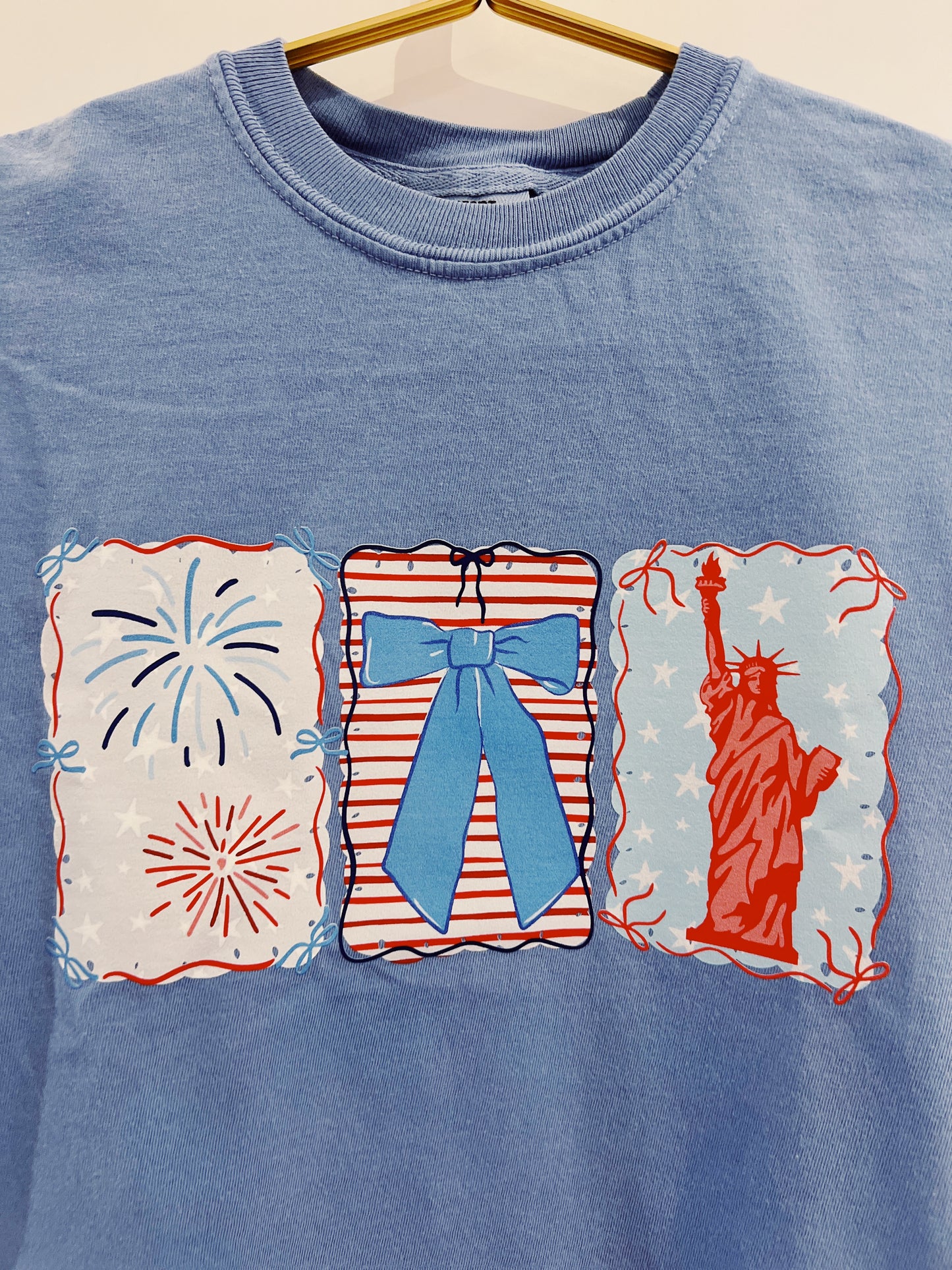 Washed Denim July Tee