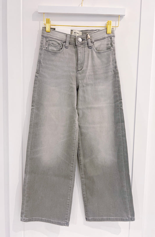 DL 1961 Lily Wide Leg Jean- Washed Grey