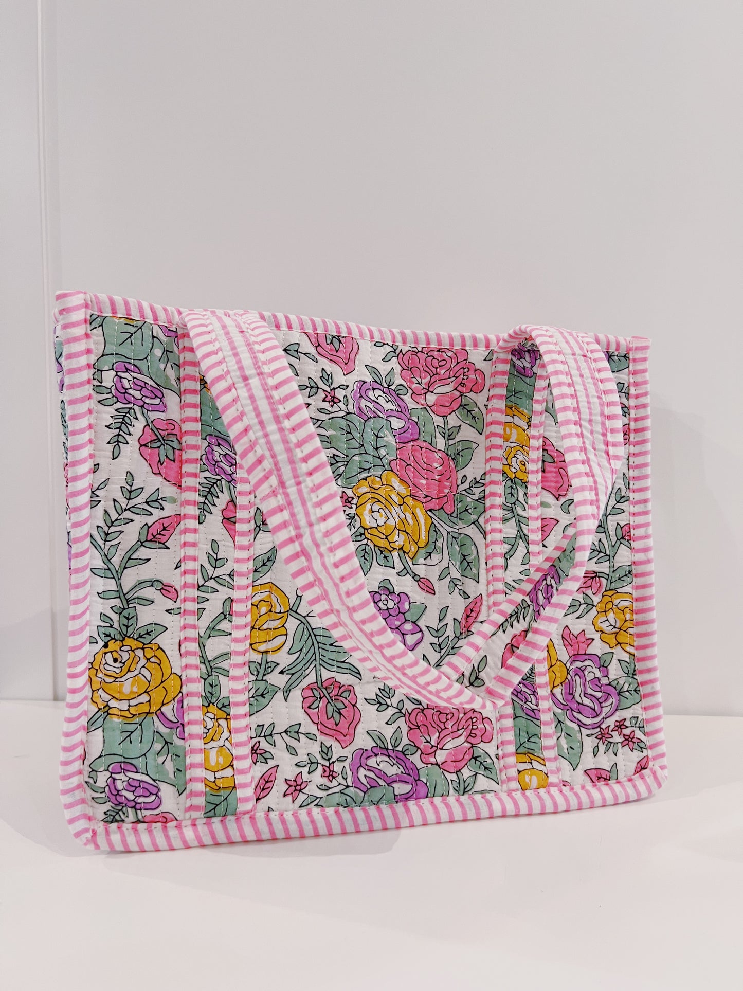 Small Quilted Tote